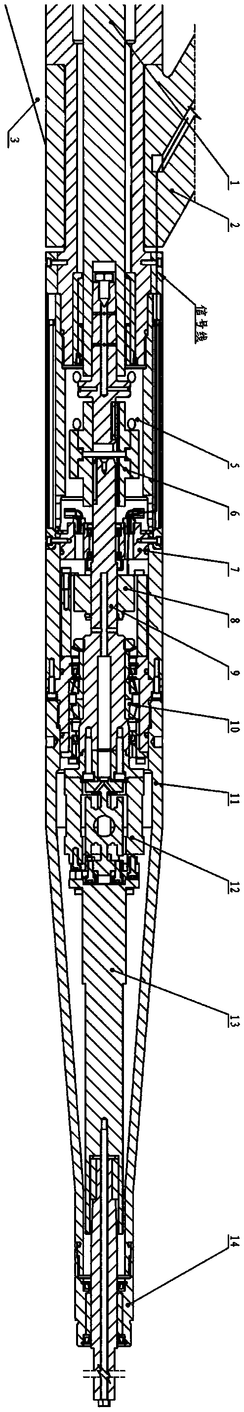 Propeller power meter for cavitation tunnel