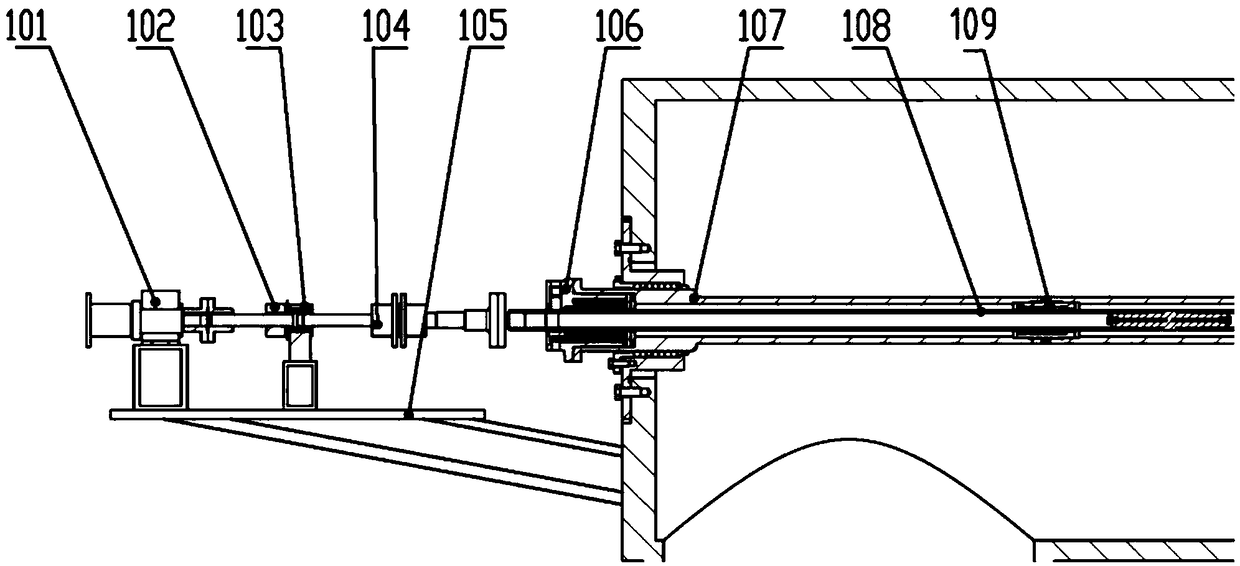 Propeller power meter for cavitation tunnel