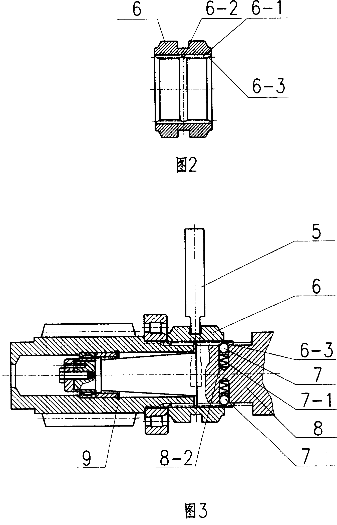 Axle gear box shifting locking mechanism