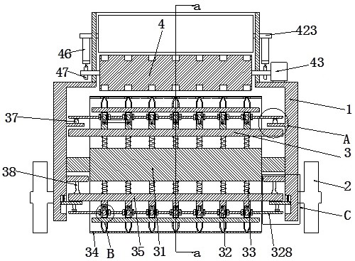 Intelligent planting device for agricultural production