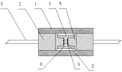 Surge absorption tube and manufacturing method thereof