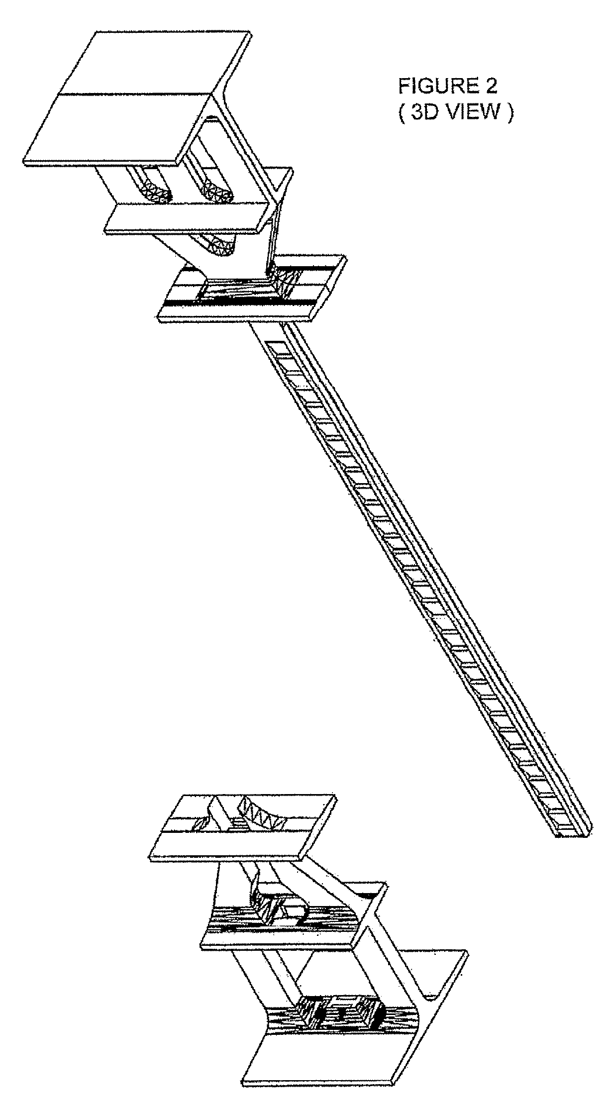 Insulated concrete form system with variable length wall ties