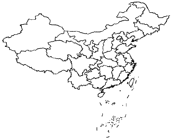 Vector geographic space data total blindness watermarking method based on error reduction