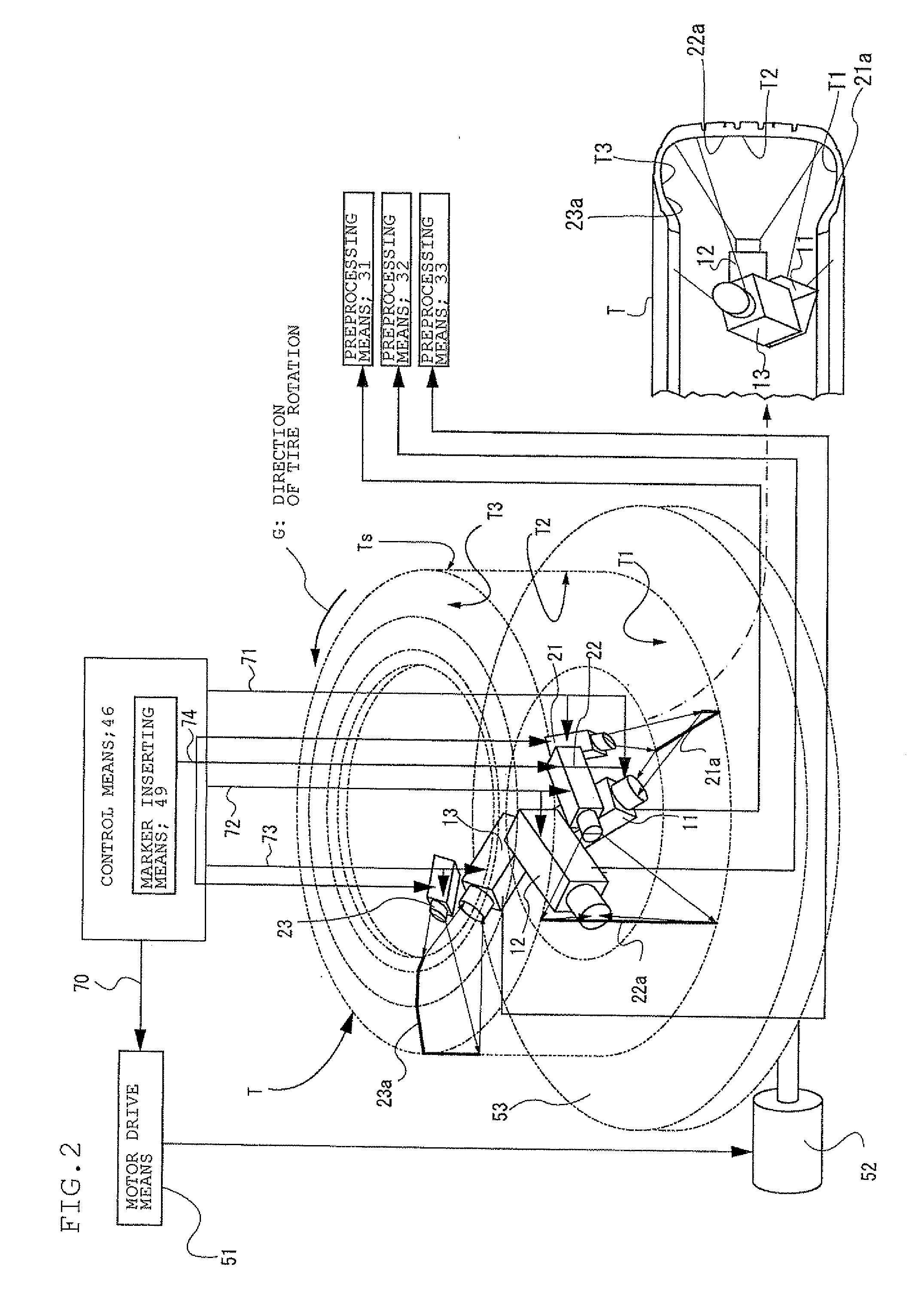 Tire inspection apparatus