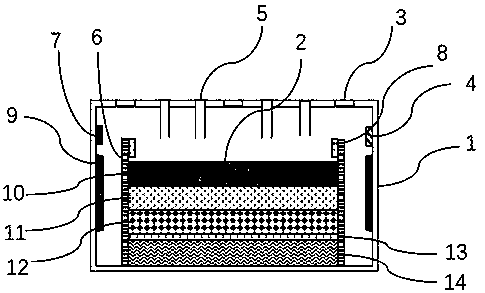 Intensive earthworm breeding device