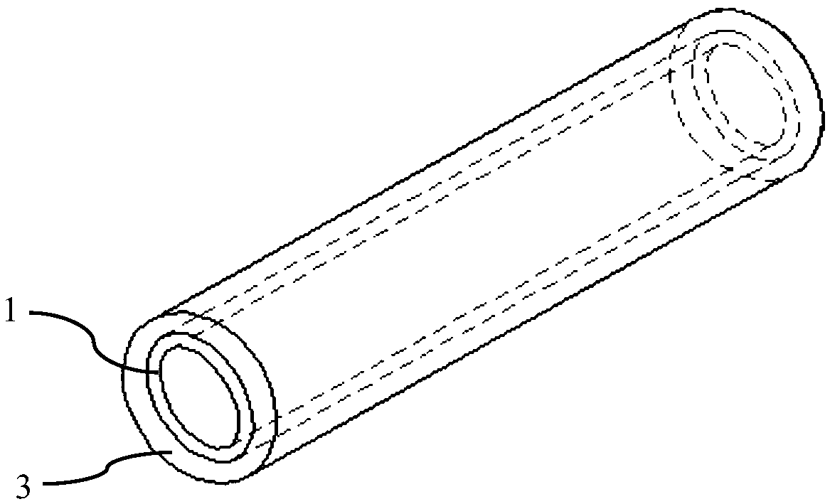 A kind of multi-layer degradable pipe material, bracket and preparation method thereof