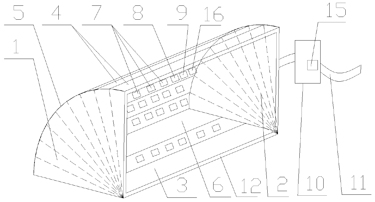 Automatic black box detection device for air door opening and closing position state