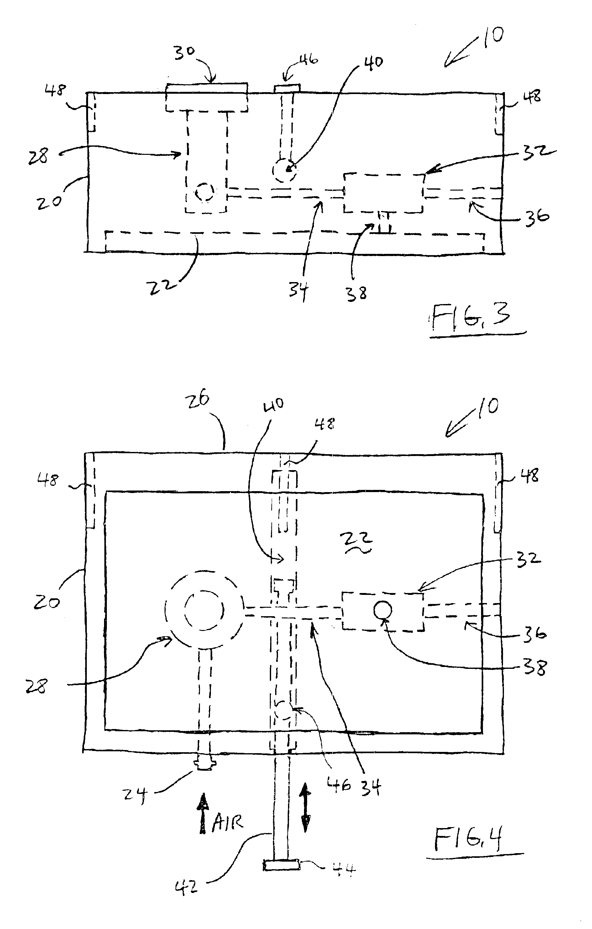 Suction-attached support device and method