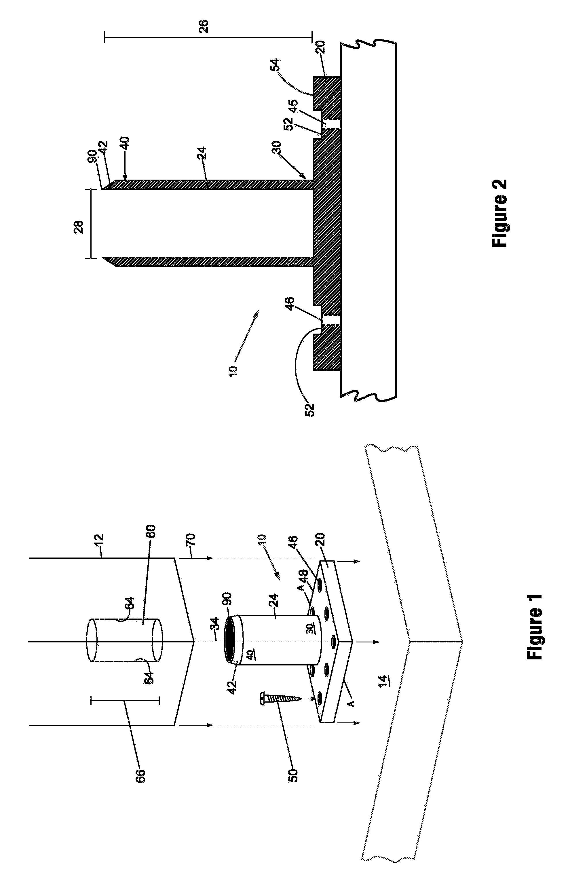 Post anchoring devices and methods