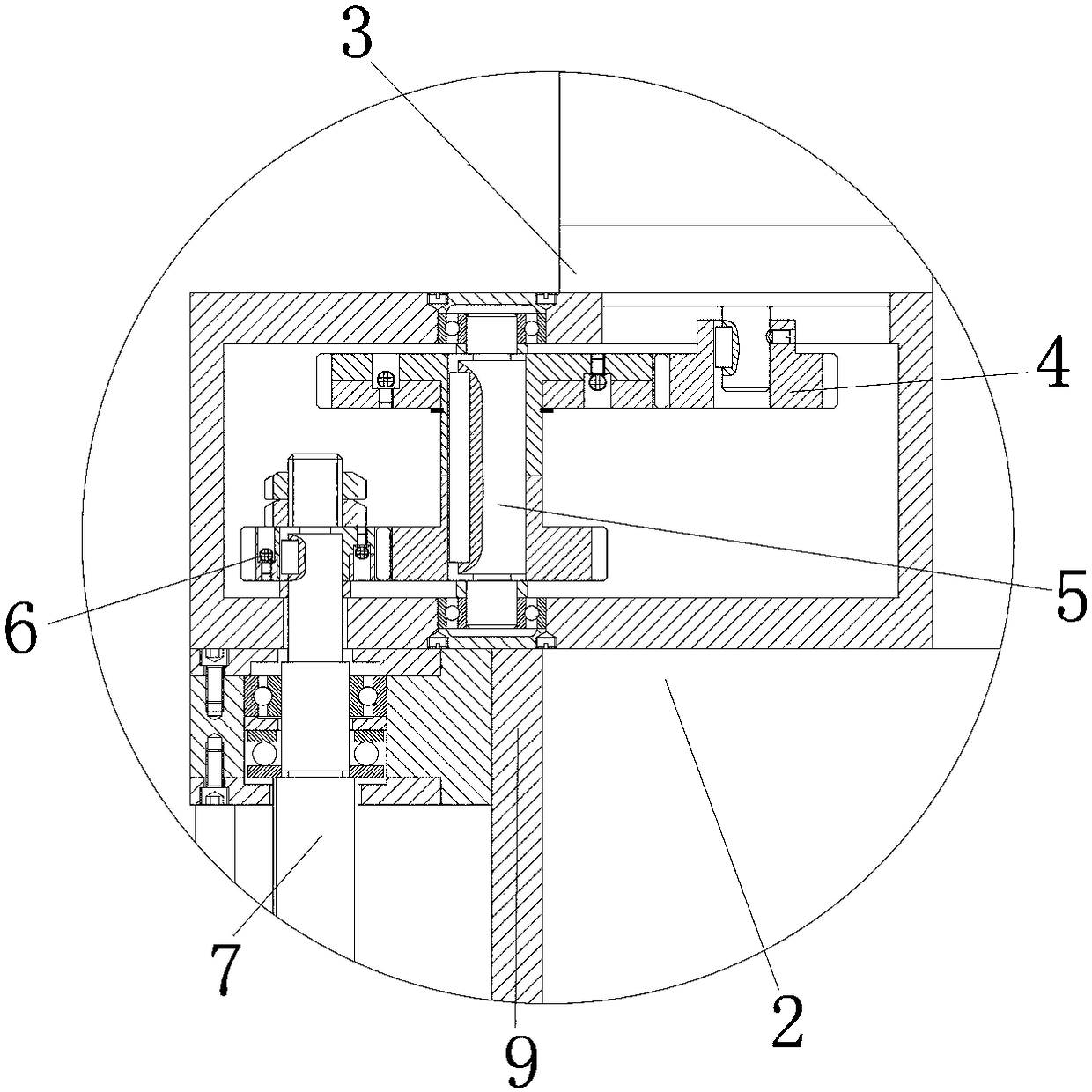 Improved three-axis power tool tower turning and milling composite machine