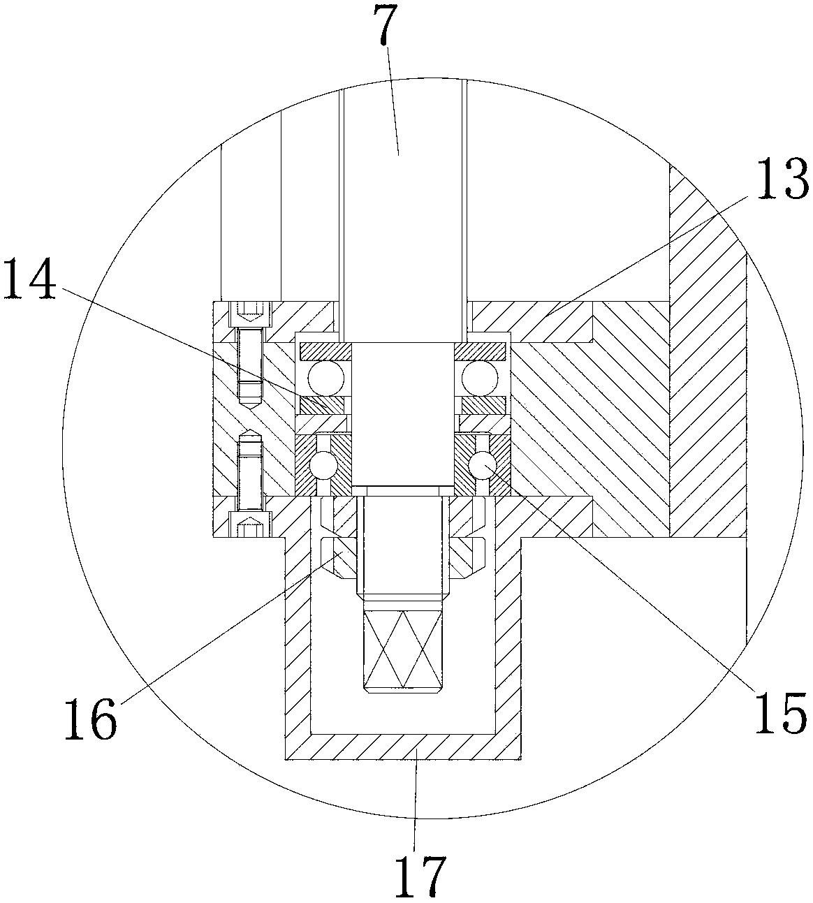 Improved three-axis power tool tower turning and milling composite machine