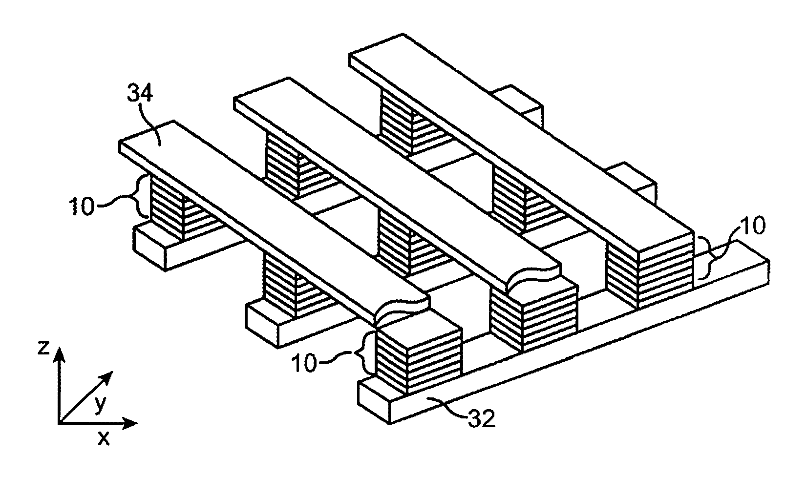 Hybrid non-volatile memory device