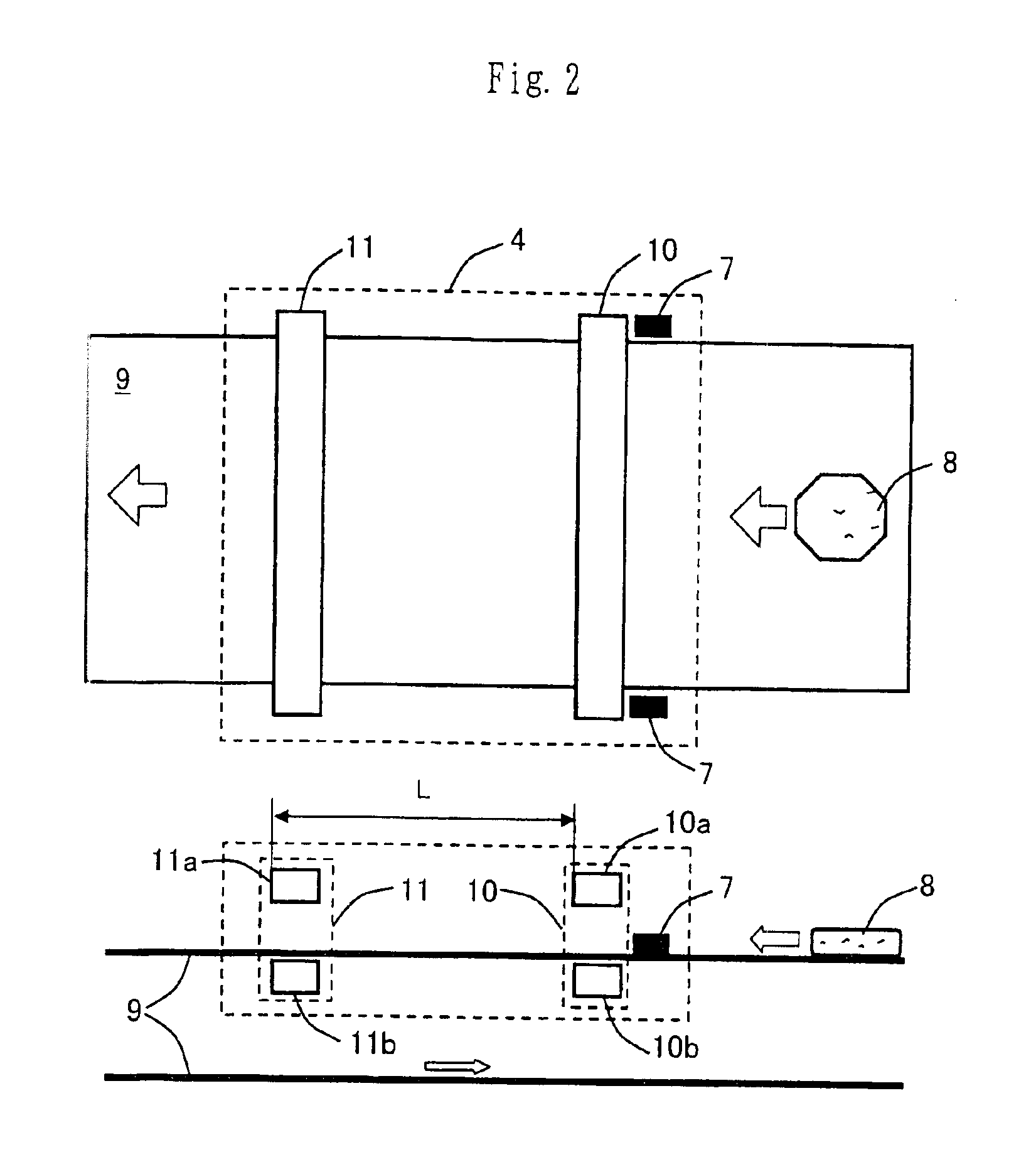 Method for detecting metallic foreign matter and system for detecting metallic foreign matter