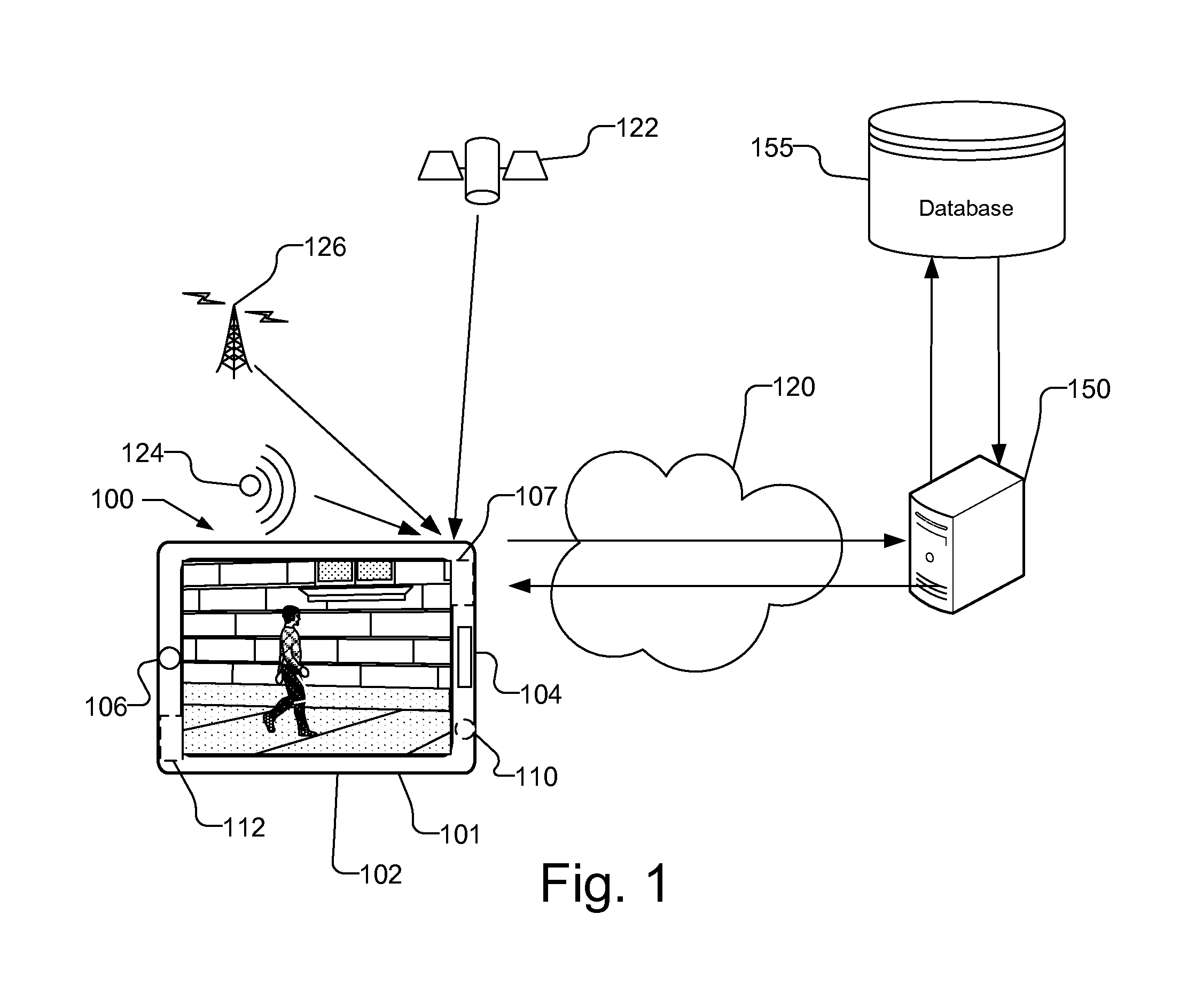 Spatially registered augmented video