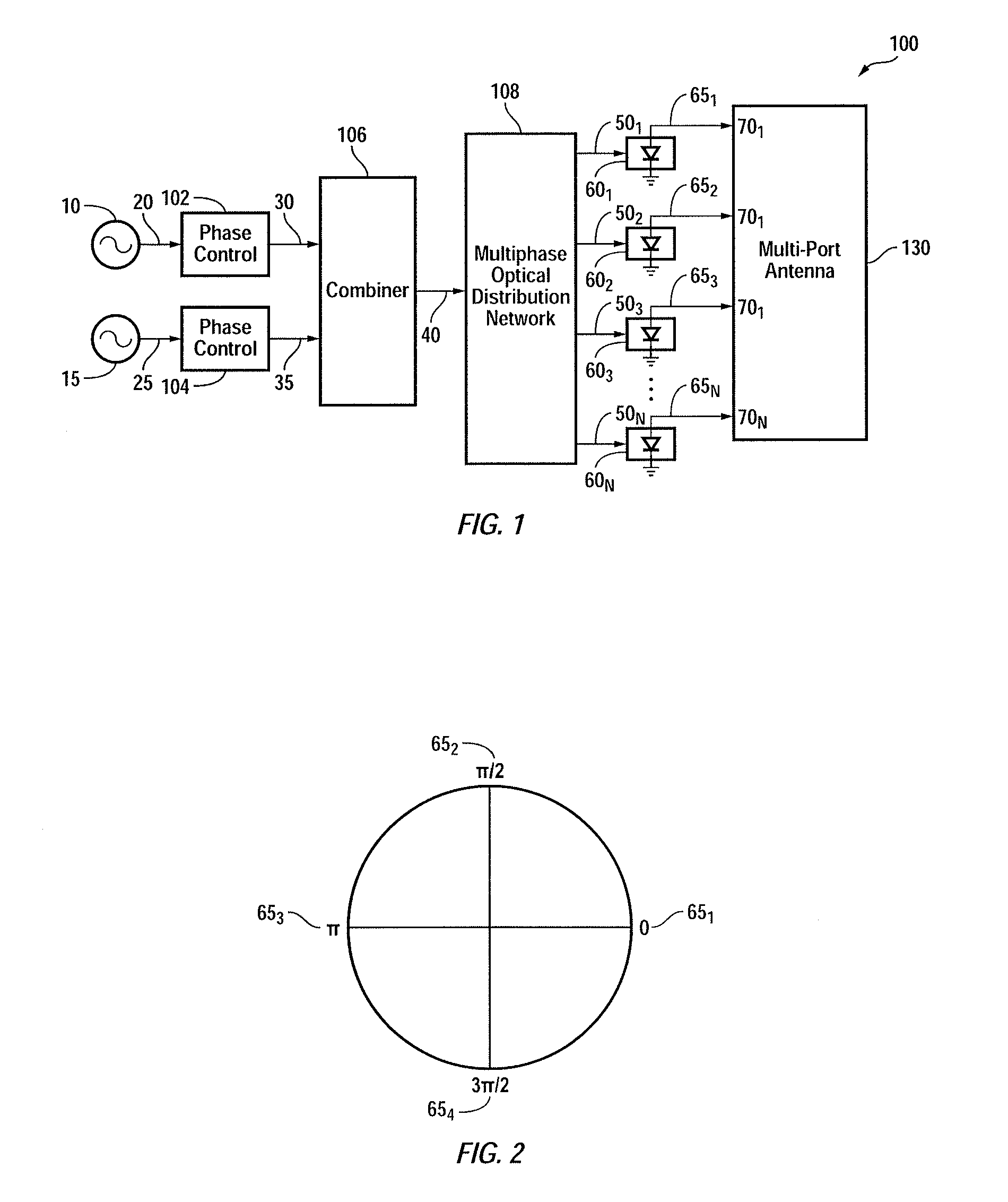 Optically driven active radiator