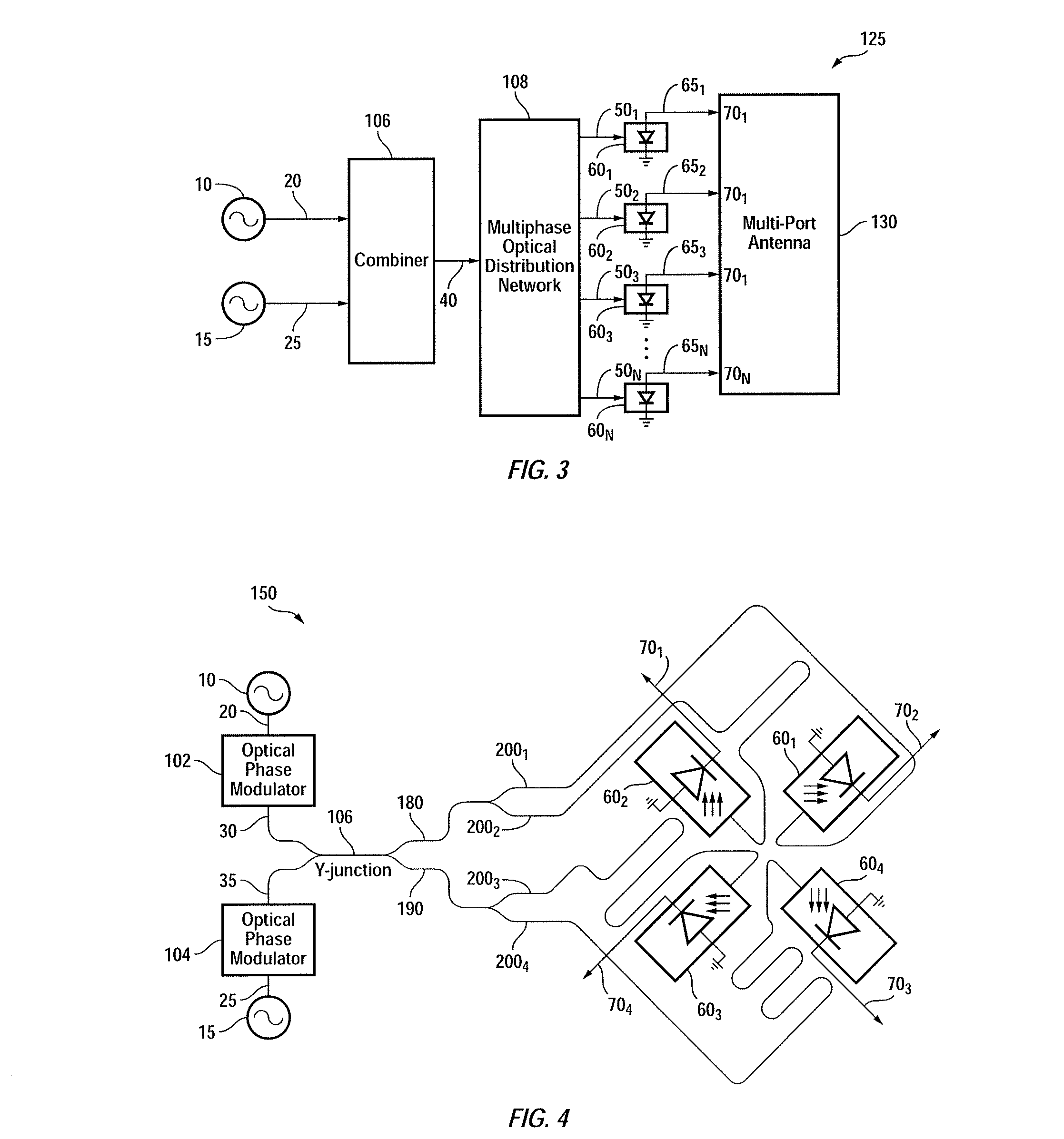 Optically driven active radiator