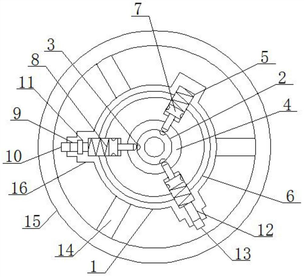 A kind of anti-overload operation rotating disk with rotating force control function