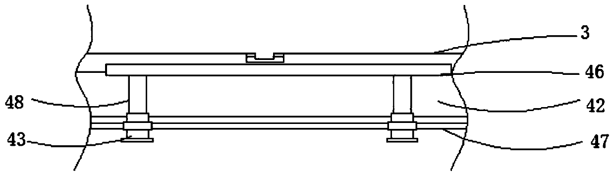 Corrugated board quantitative cutting device