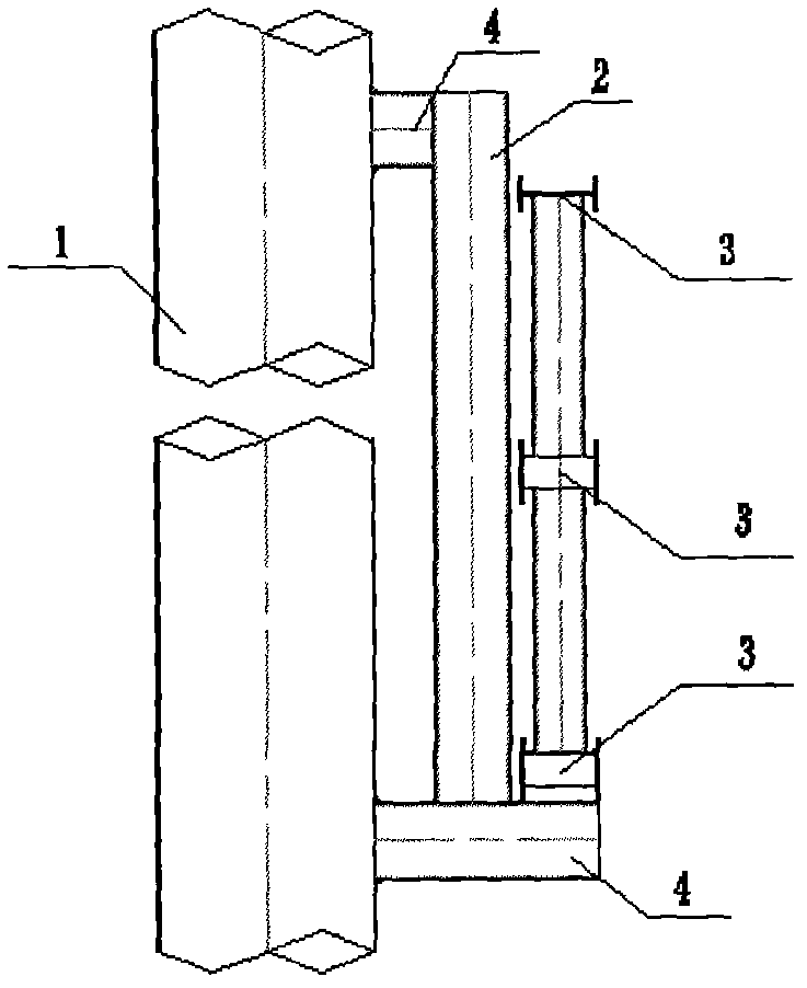 Construction method of steel plate pile cofferdam