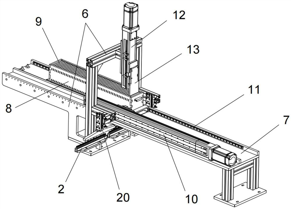 Connecting pipe automatic placement control system and method