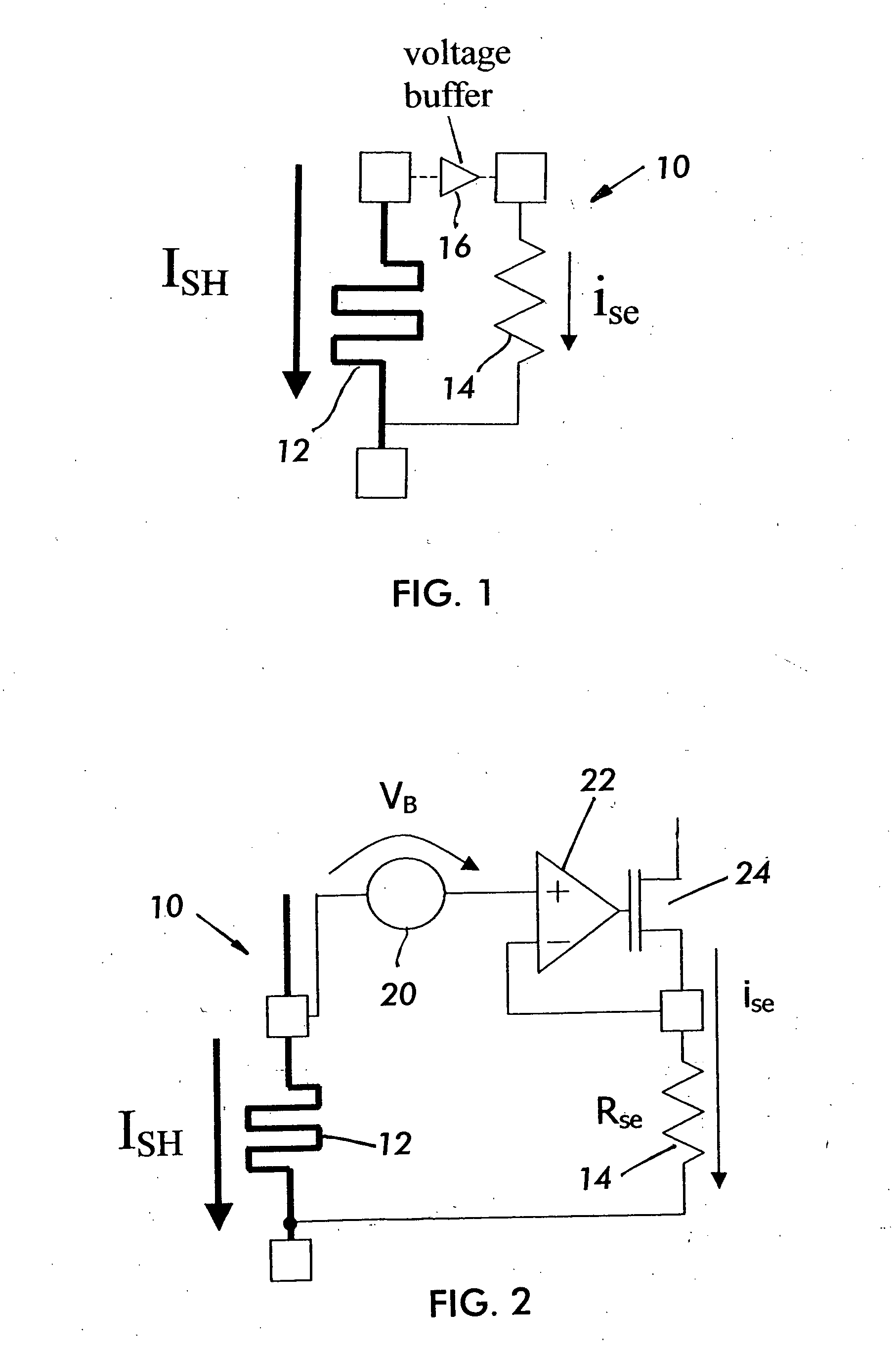 Current sense shunt resistor circuit