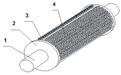 Aluminum foil paper surface printing wheel