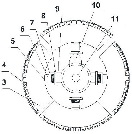 Aluminum foil paper surface printing wheel