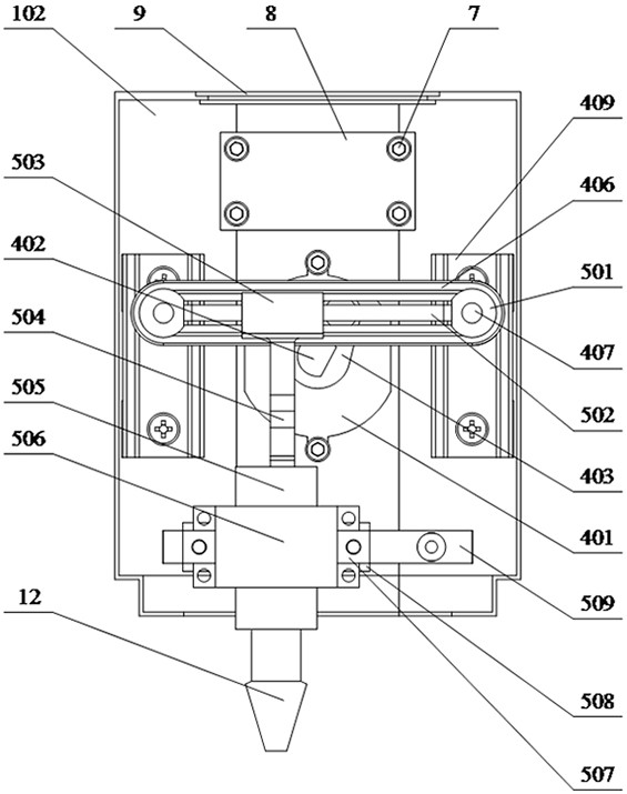 Tendon shifting gun