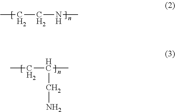 Modified polyamine