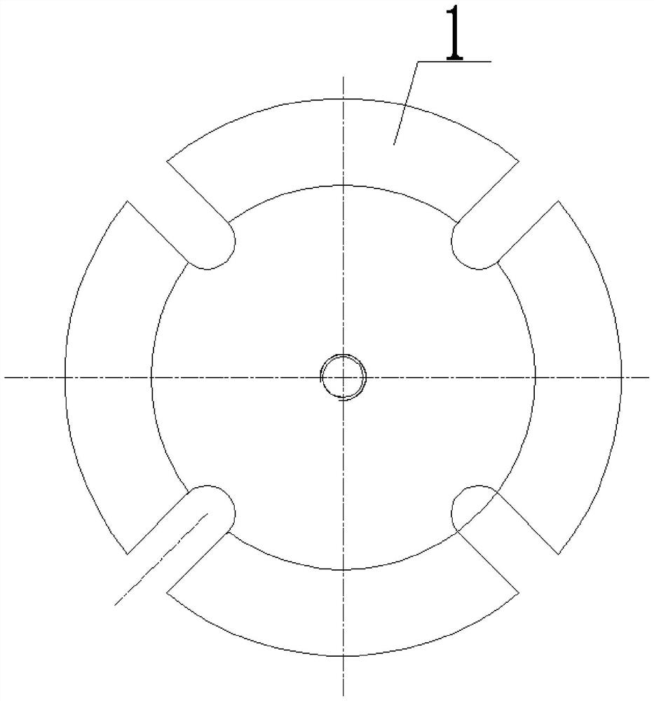 Anti-deformation auxiliary tool for turning thin-wall end cover and turning method