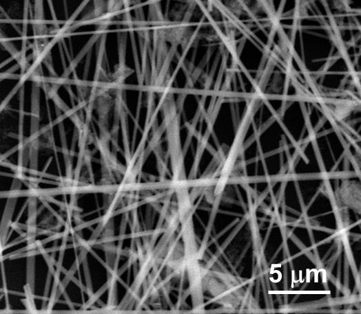 A kind of method for preparing tin diselenide nanowire at low temperature