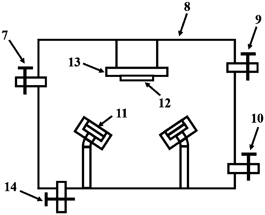 Low power consumption charge trapping type storage device based on graphene oxide quantum dots and preparation method thereof