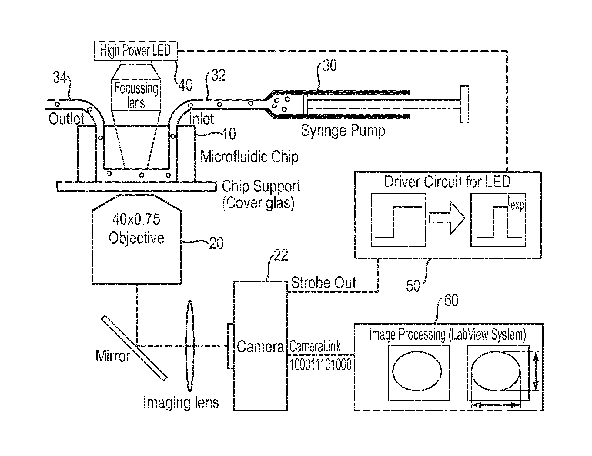 Apparatus and method for determining the mechanical properties of cells