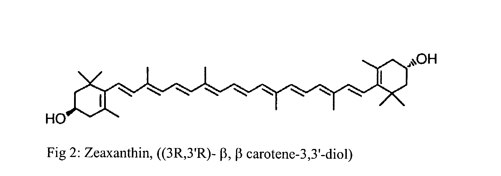 Process for the preparation of xanthophyll crystals