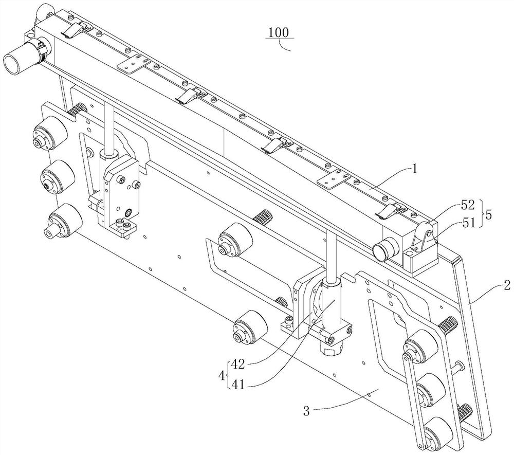 Plastering device and plastering robot