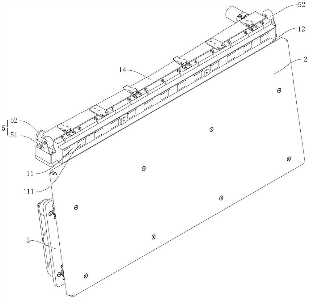 Plastering device and plastering robot