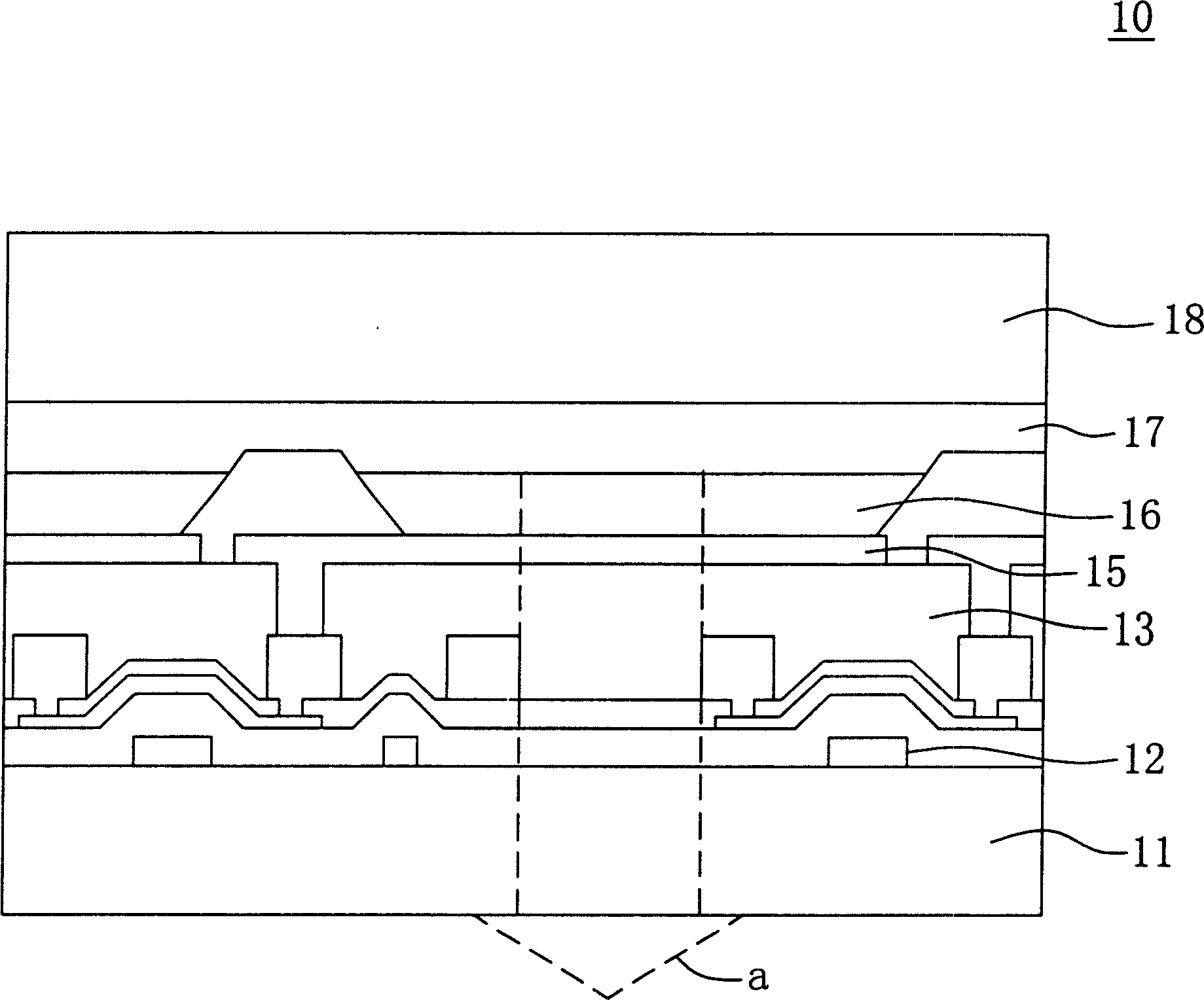 Organic luminous display apparatus and manufacturing method thereof