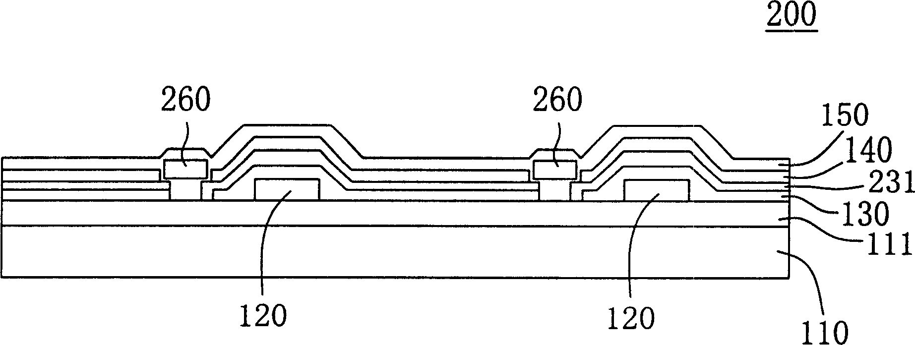 Organic luminous display apparatus and manufacturing method thereof