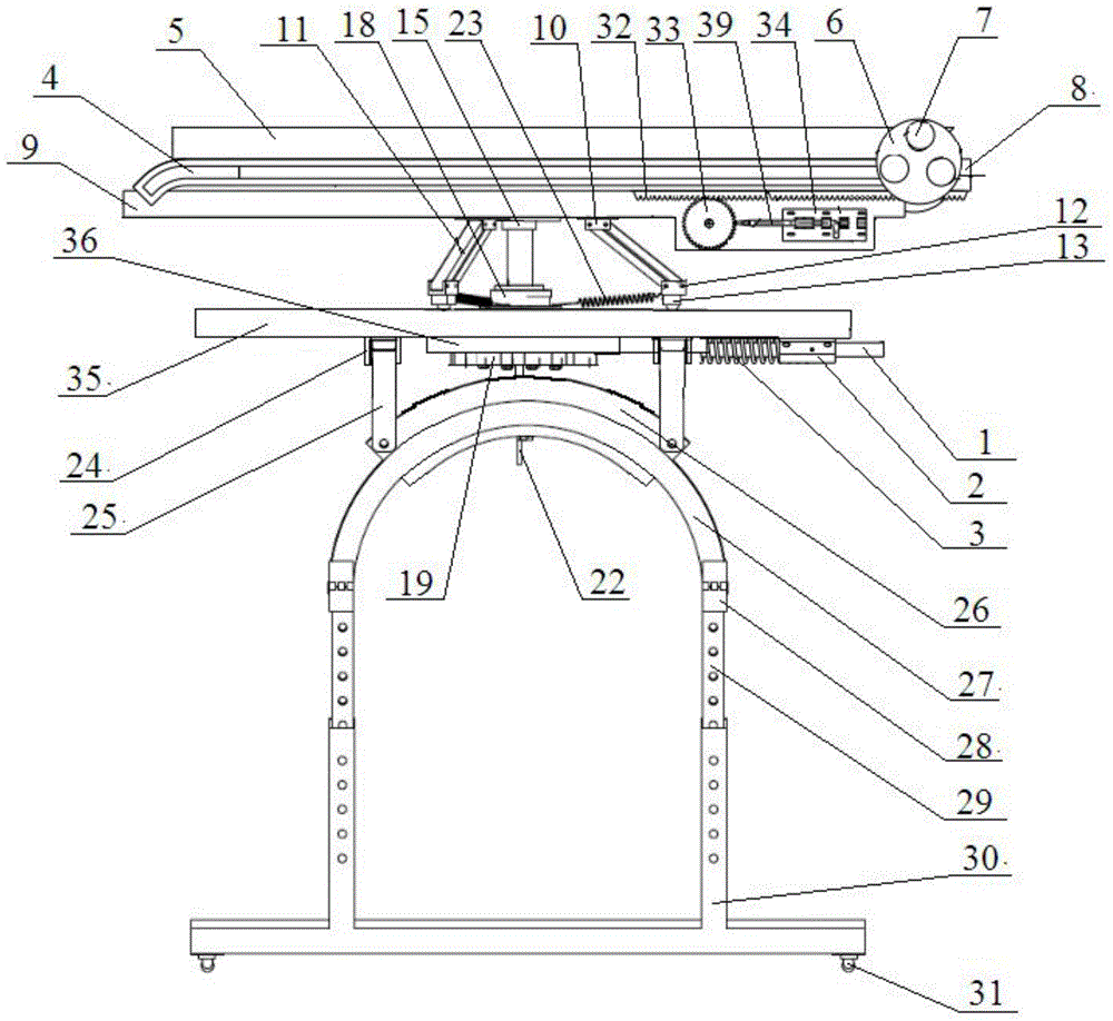 Full Motion Drafting Table