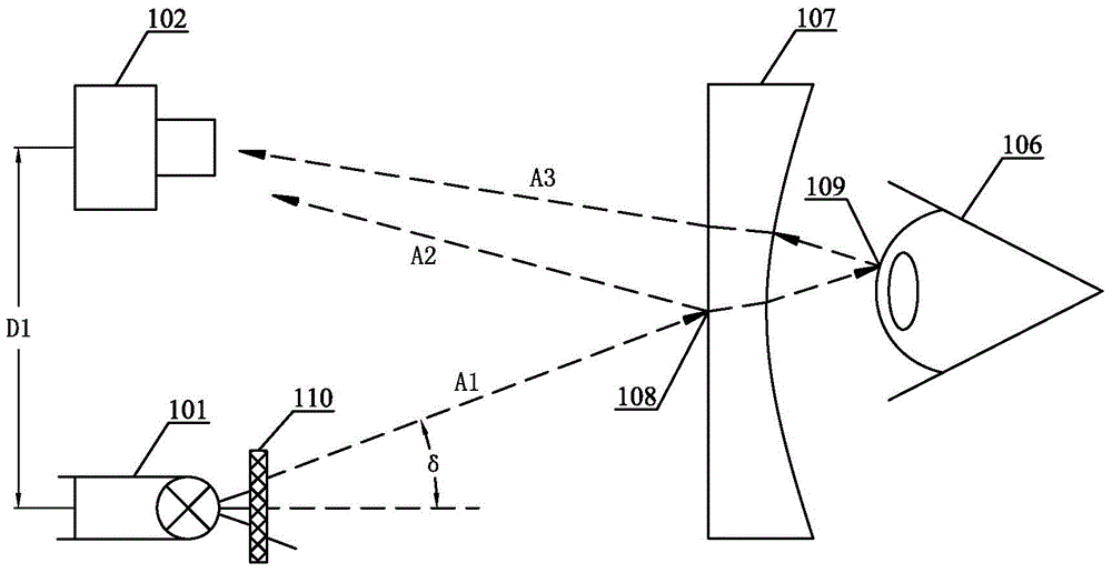 Iris recognition device improving iris image quality of mobile terminal