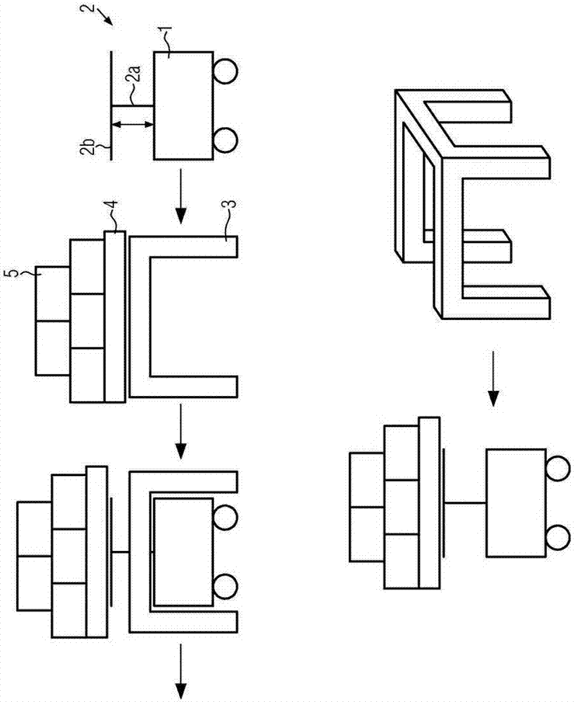 Systems for transshipment of goods lined up on handling equipment