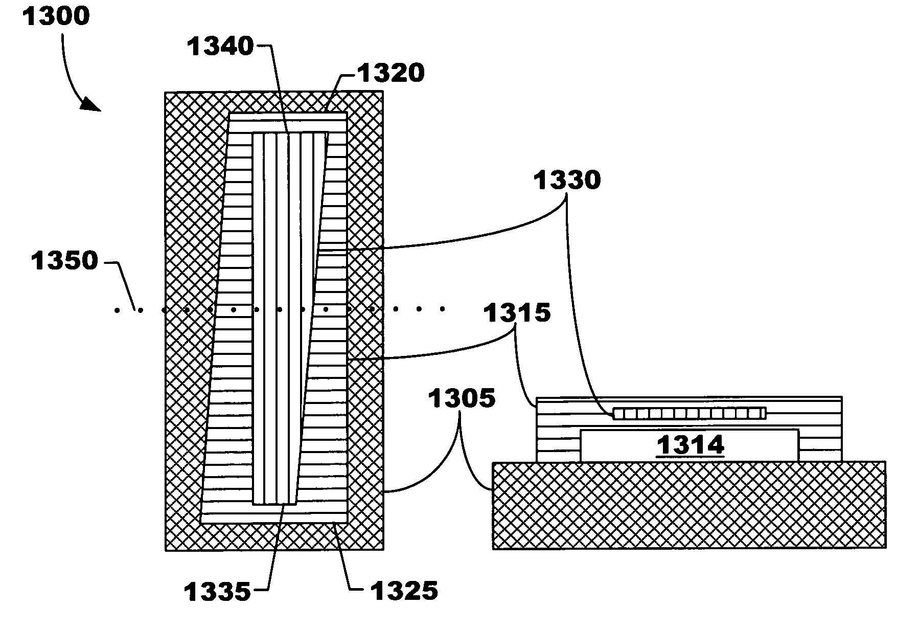 Asymmetric membrane cMUT devices and fabrication methods