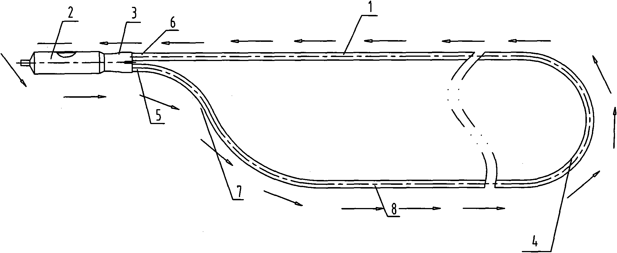 Loop heat pipes for solar energy water heater