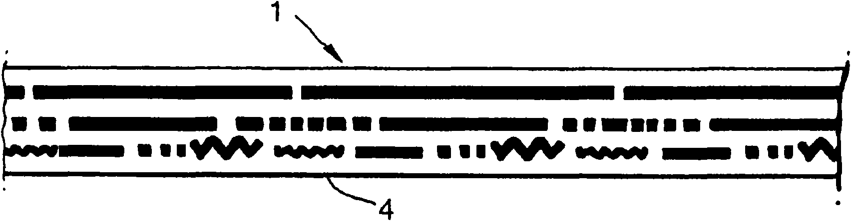 Tubular body comprising two or more layers of helically bended strips