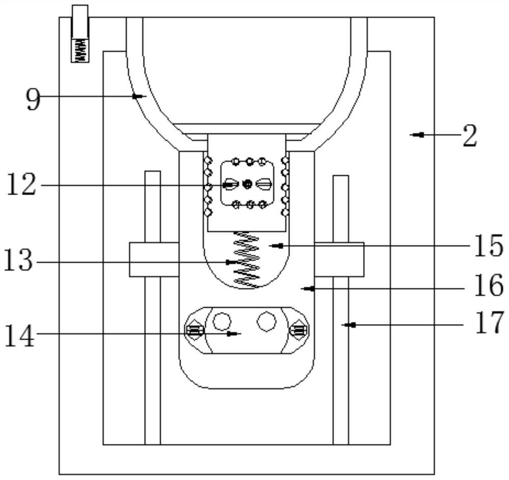 Mechanical pneumatic type plastic bowl easy-demolding injection mold