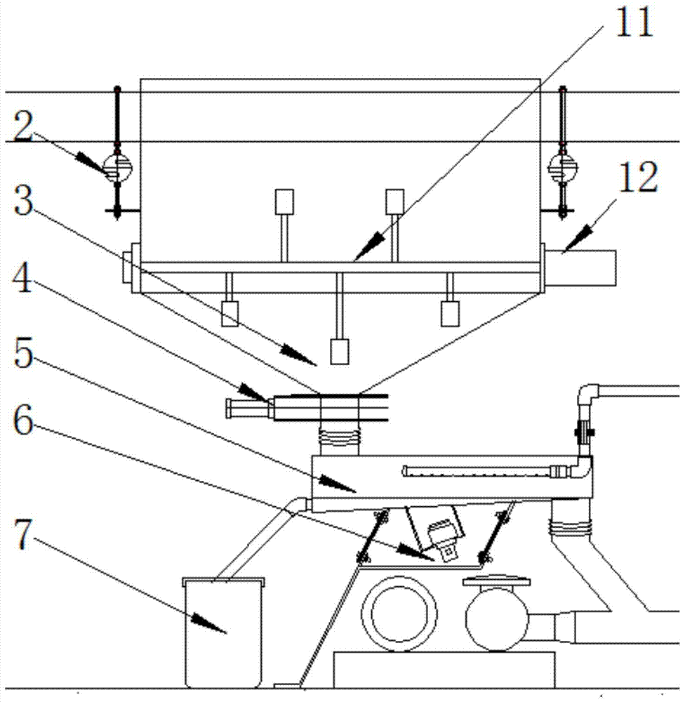 An automatic mixing and adjusting feeding system for aquaculture feed