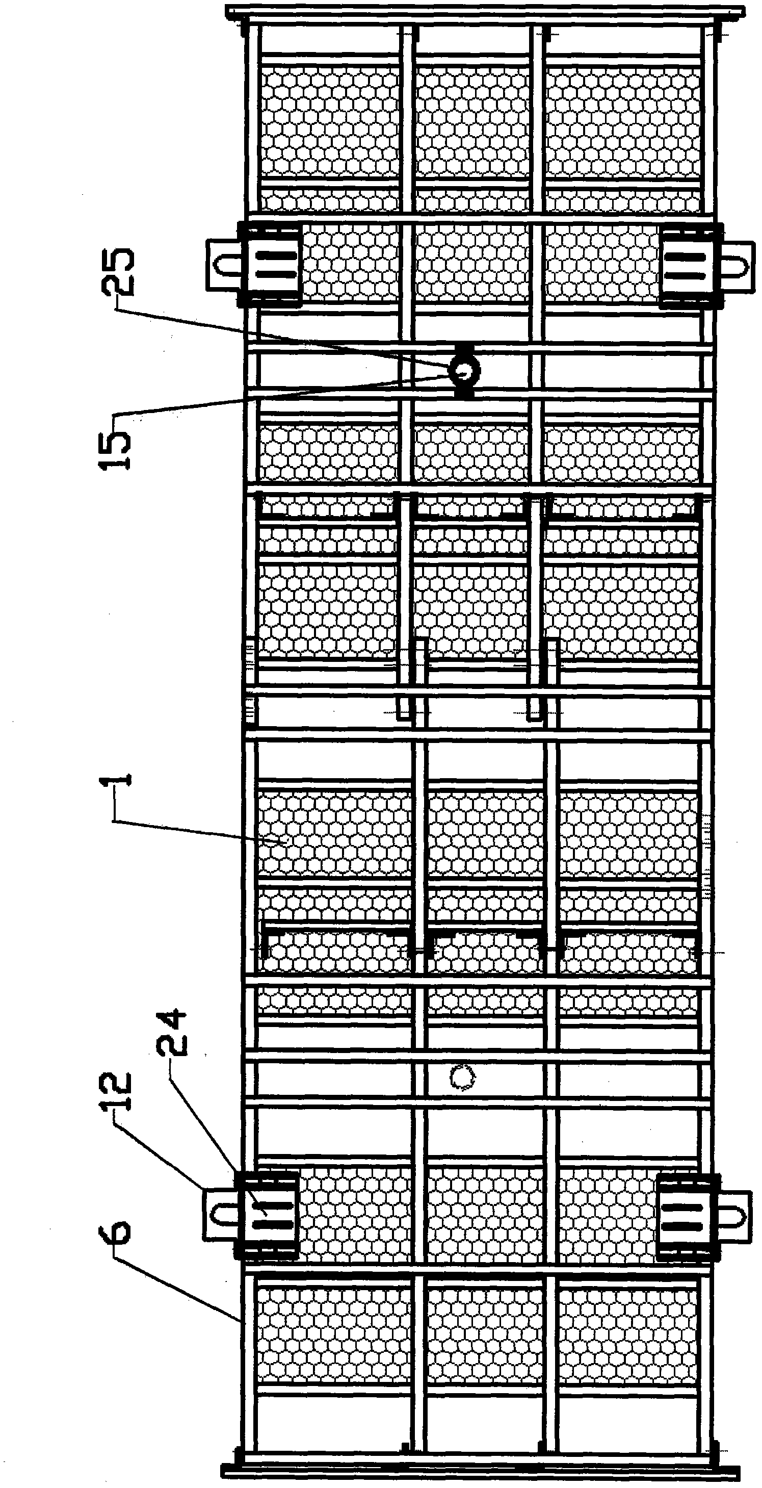 Foam platform for drilling on waterways