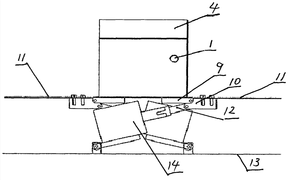 Special calibrating apparatus for automobile exhaust telemeter