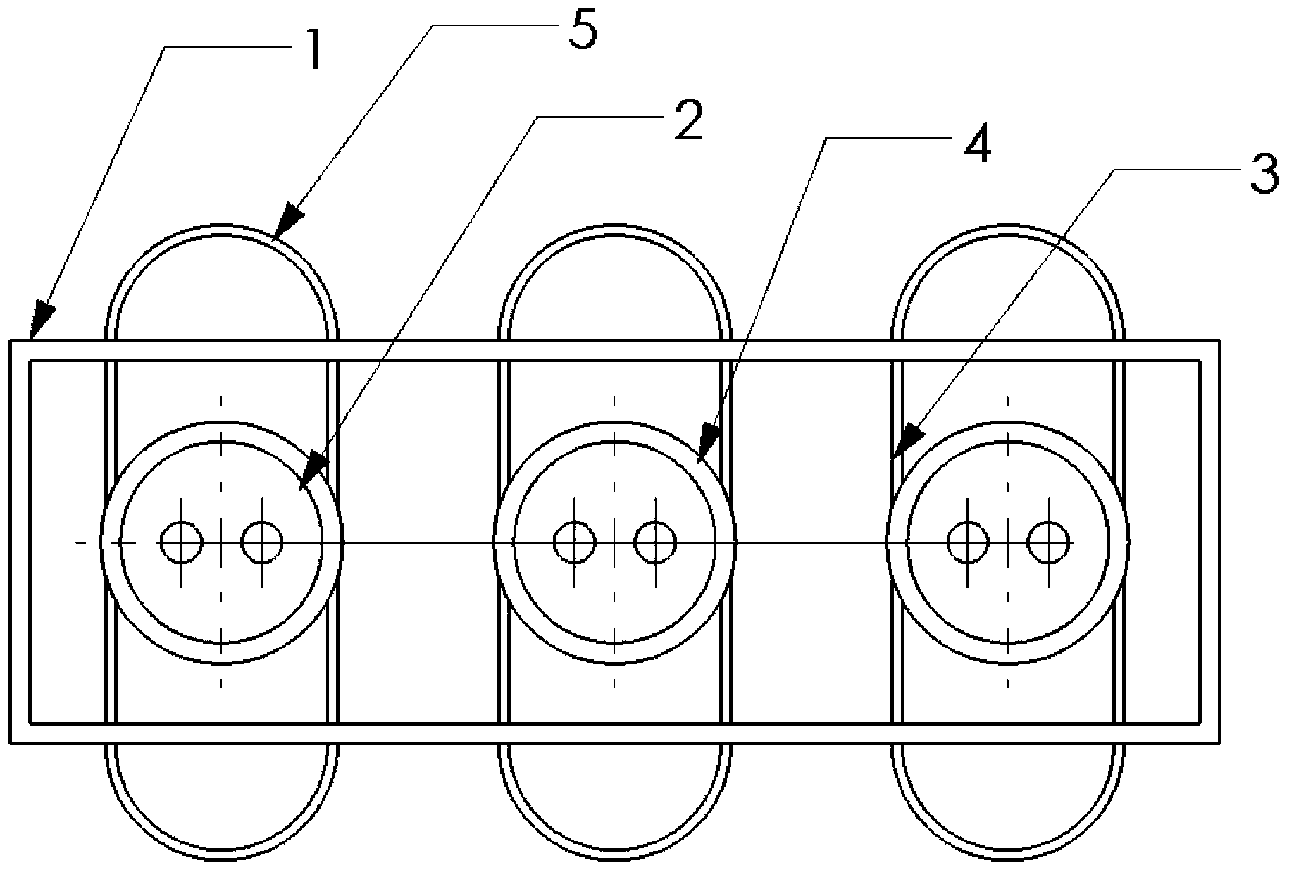 Power battery thermal management system based on loop heat pipes