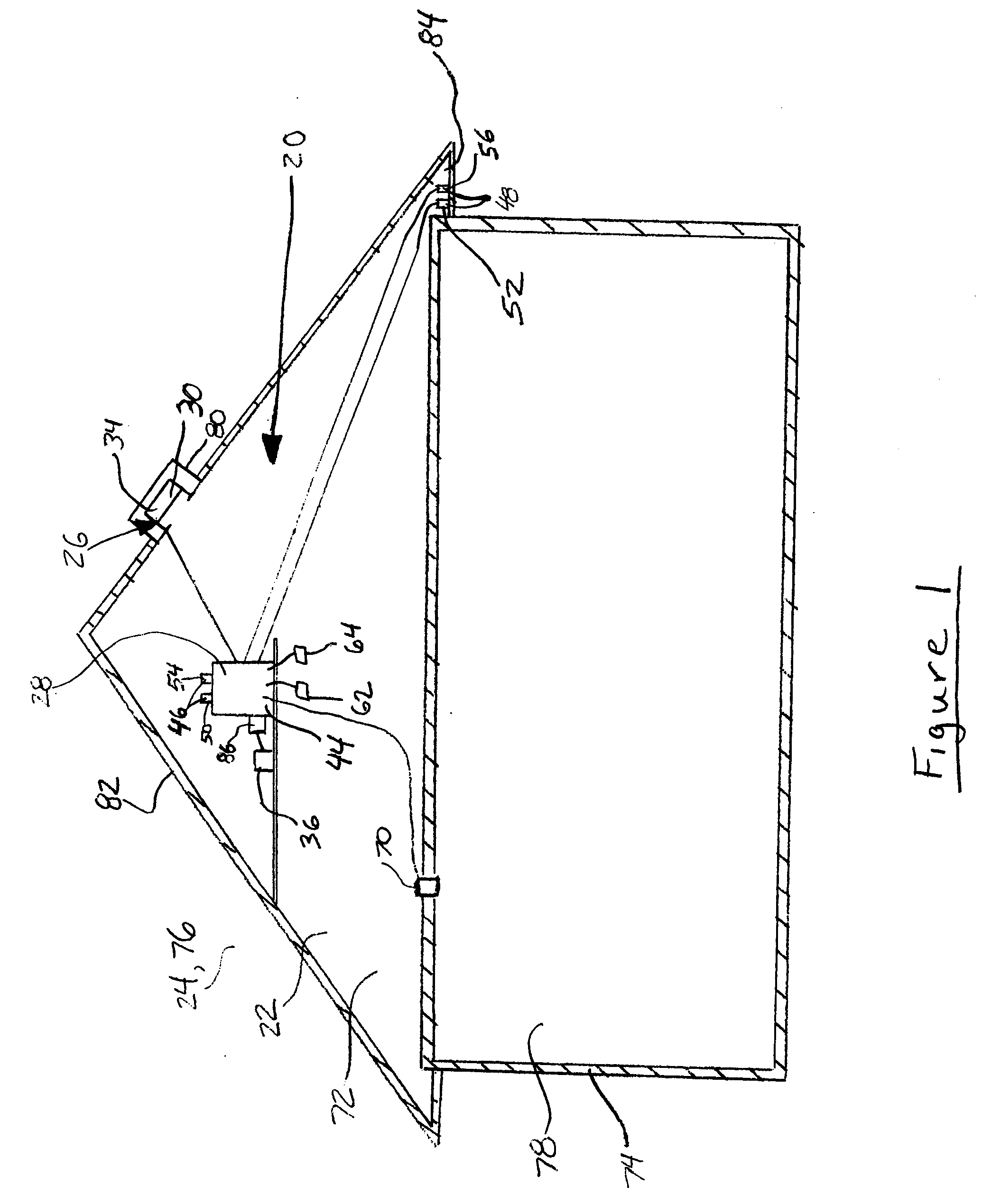 Ventilation system and method of using the ventilation system